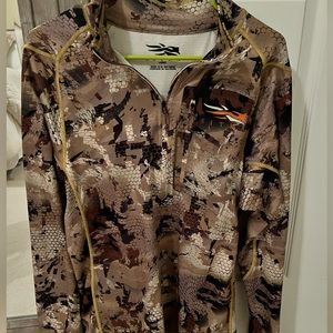 mid zip sitka pullover